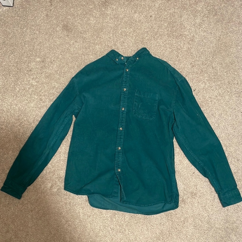 ASOS DESIGNS CORDUROY BUTTON UP